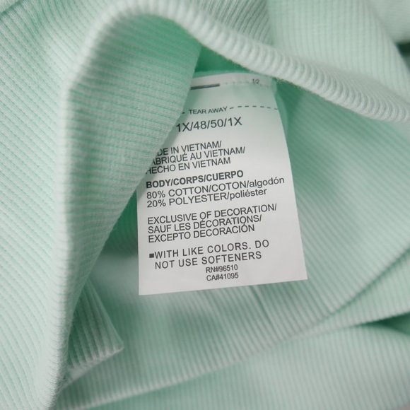 Under Armour Mint Green Hoodie Thermal Fleece Womens Plus Size 1X NWT - Picture 4 of 6